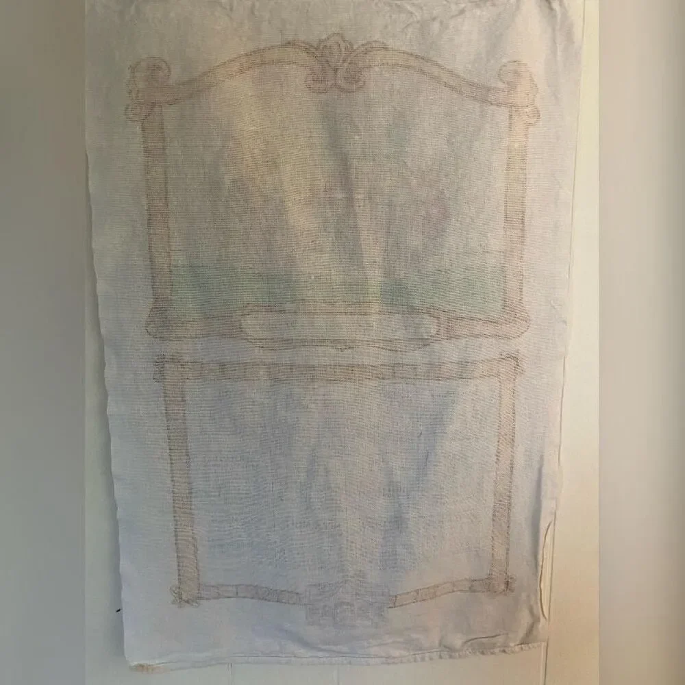 Vintage 1996 Precious Moments God Bless Home Calendar Kitchen Tea Towel White